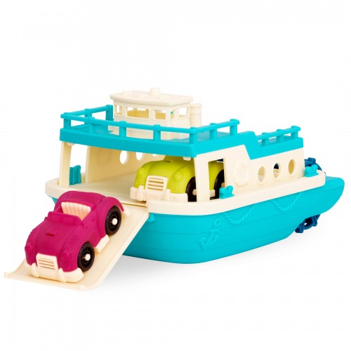 Prom z 2 autami statek Ferry Boat b.toys