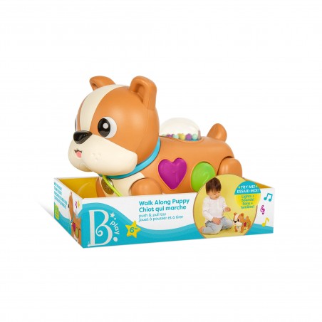 Interaktywny Piesek z ruchomymi łapkami Along Puppy b.toys