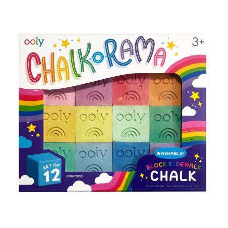 Kreda chodnikowa Chalk-O-Rama 12 szt. - Ooly