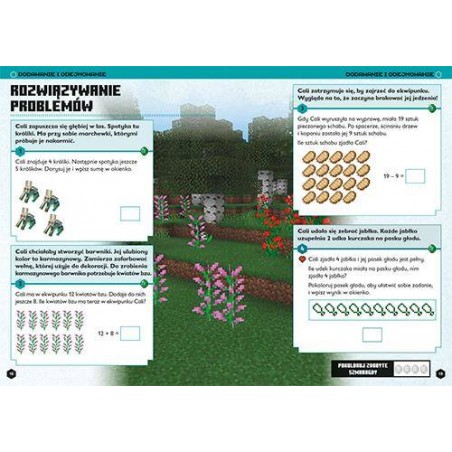 Minecraft. Matematyka. Megazadania. Wiek 7+