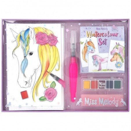 Malowanie akwarelami Konie Watercolour Set - Miss Melody