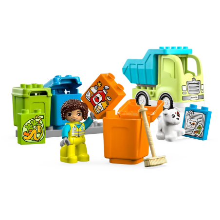 Zestaw Klocków Lego Duplo 10987 Ciężarówka recykling