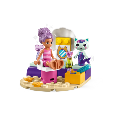 GABBY'S DOLLHOUSE Statek i spa Gabi i Syrenkotki Lego 10786