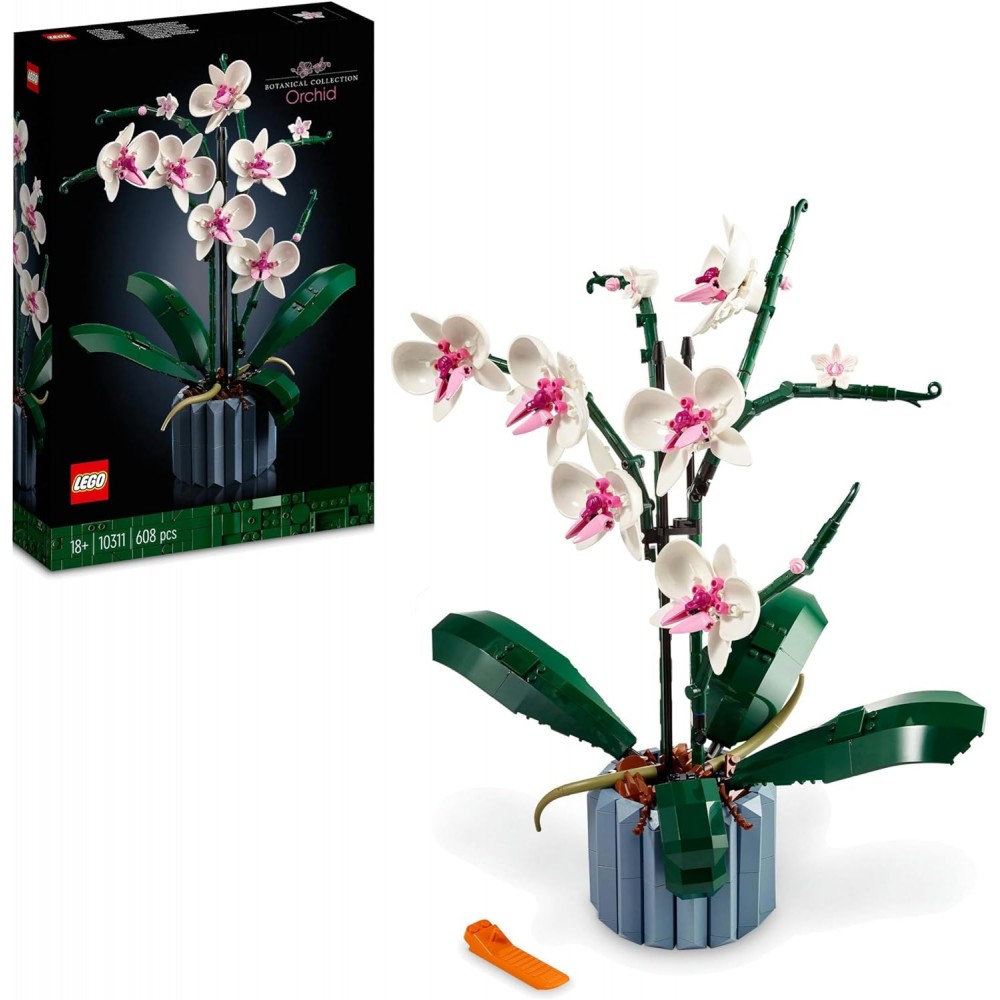 Orchidea kwiaty Lego Icons 10311