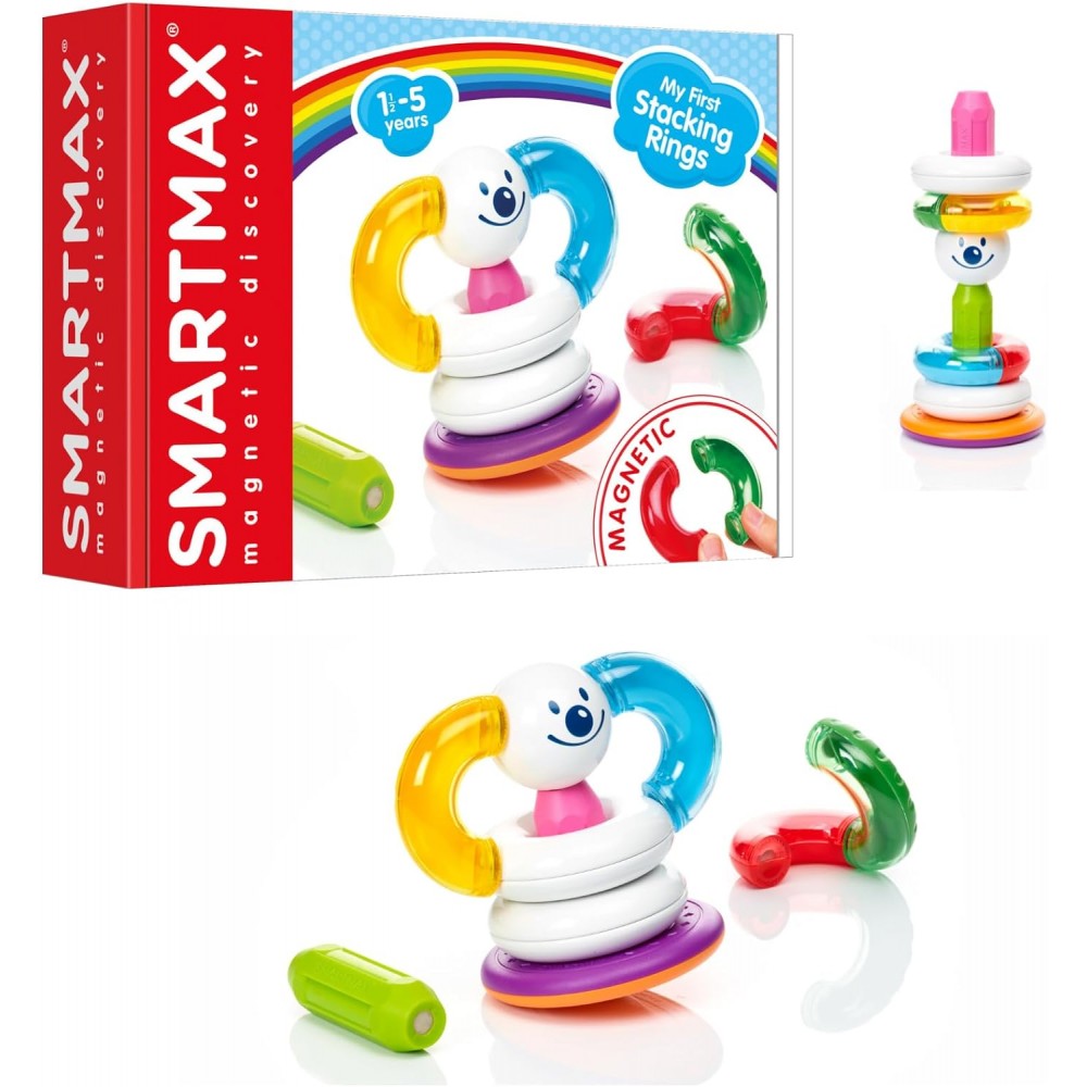 SmartMax My First t Stacking Rings klocki magnetyczne