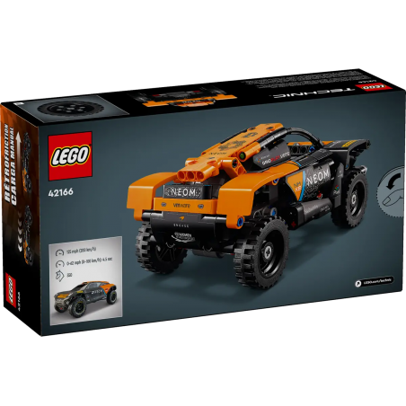 Lego Technic NEOM McLaren Extreme E Race Car 42166 pull-back