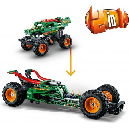 Lego Technic Monster Jam Dragon pull-back 42149