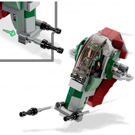 Mikromyśliwiec kosmiczny Boby Fetta Lego Star Wars 75344