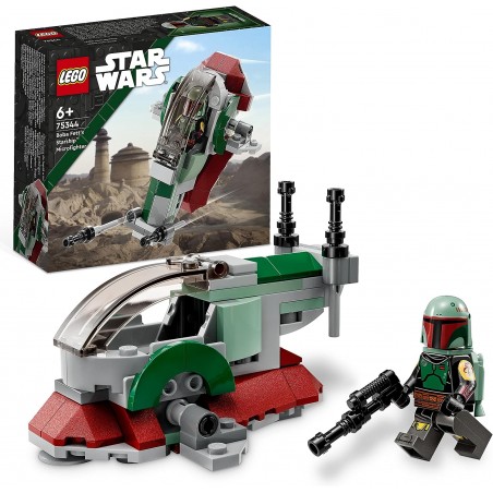 Mikromyśliwiec kosmiczny Boby Fetta Lego Star Wars 75344