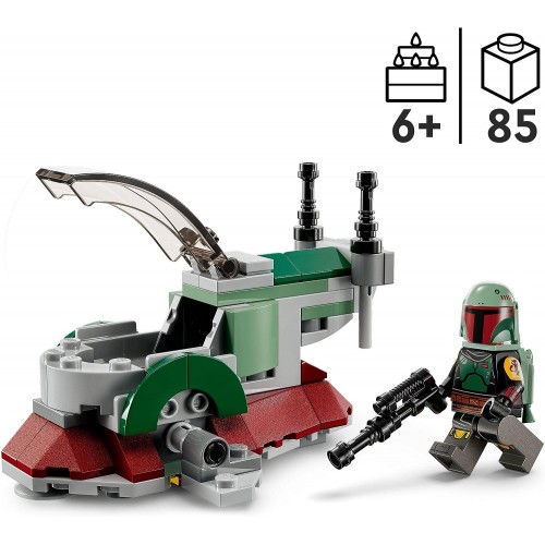 Mikromyśliwiec kosmiczny Boby Fetta Lego Star Wars 75344