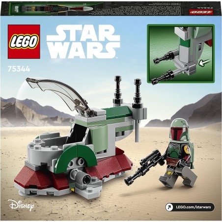 Mikromyśliwiec kosmiczny Boby Fetta Lego Star Wars 75344