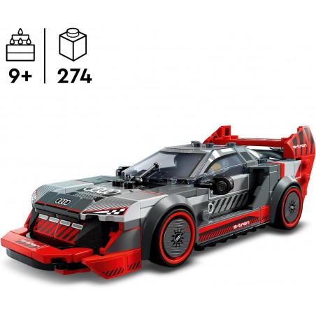 Wyścigowe Audi S1 E-tron Quattro LEGO Speed Champions 76921