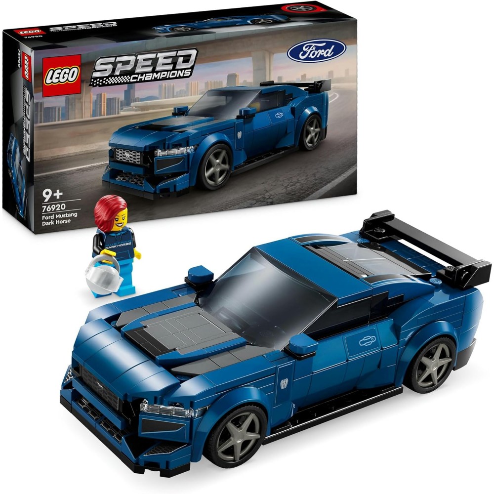 Sportowy Ford Mustang Dark Horse Lego Speed Champions 76920