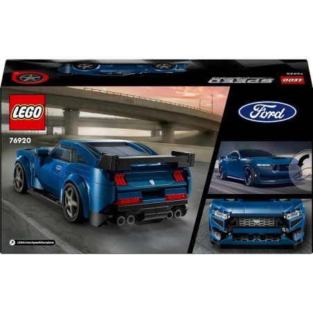 Sportowy Ford Mustang Dark Horse Lego Speed Champions 76920