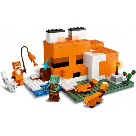 Lego Minecraft Siedlisko lisów 21178