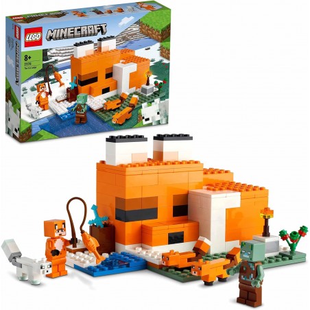 Lego Minecraft Siedlisko lisów 21178