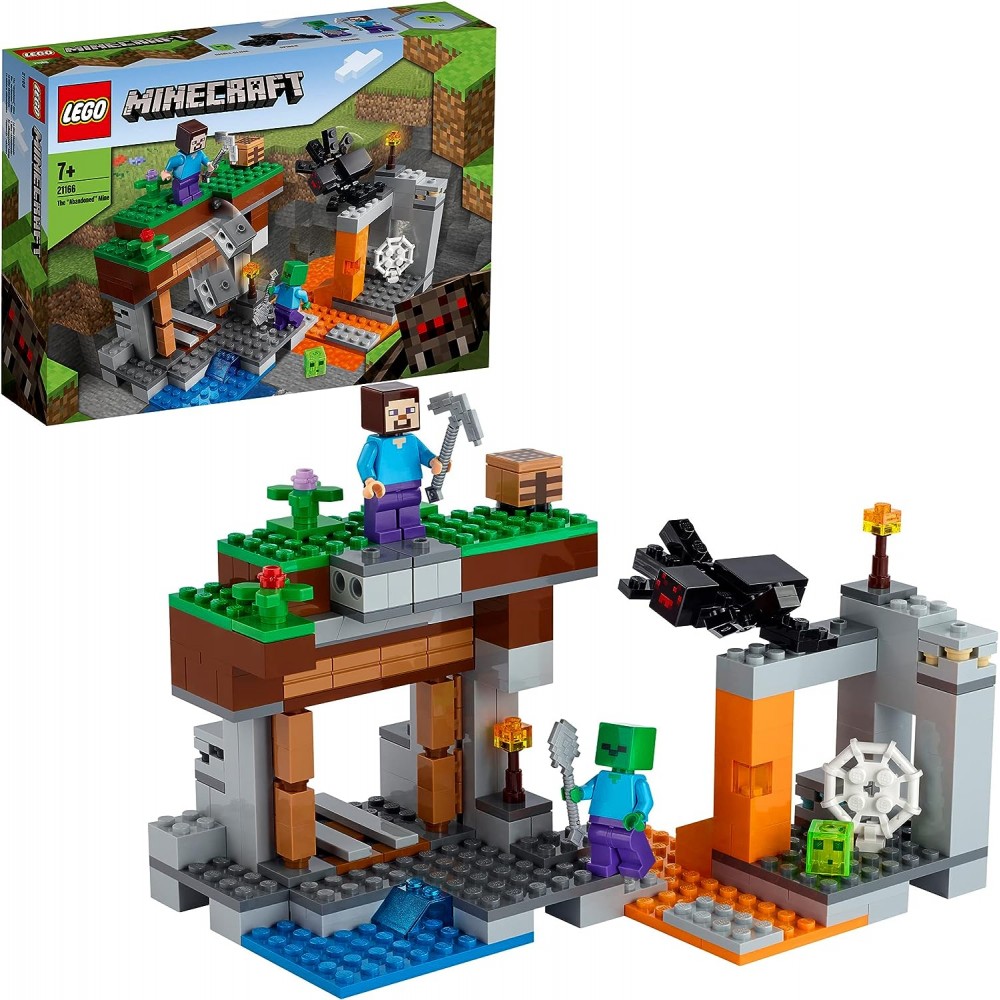 Lego Minecraft Opuszczona kopalnia 21166