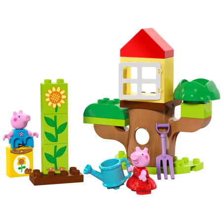 Lego Duplo Świnka Peppa Ogród i domek na drzewie 10431