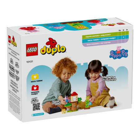 Lego Duplo Świnka Peppa Ogród i domek na drzewie 10431