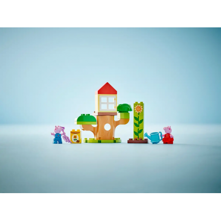 Lego Duplo Świnka Peppa Ogród i domek na drzewie 10431