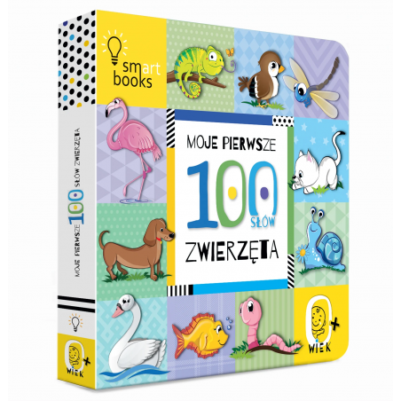 Moje pierwsze 100 zwierząt - Książeczka Obrazkowa