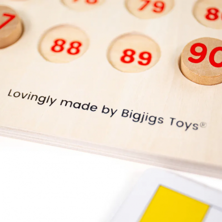 Bingo tradycyjne gra drewniana Bigjigs Toys