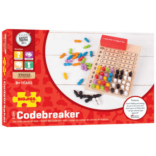 Gra łamacz kodów Codebreaker Bigjigs Toys