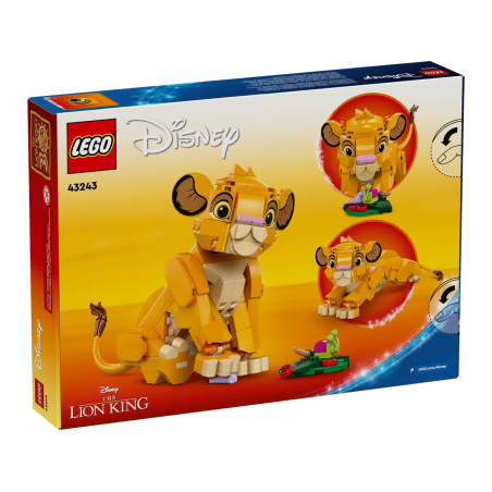 Król Lew lwiątko Simba Lego 43243