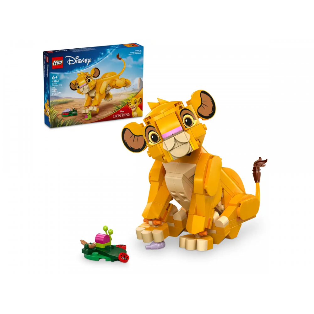 Król Lew lwiątko Simba Lego 43243