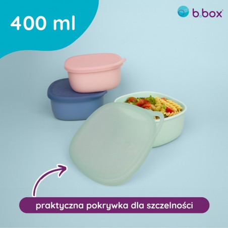 b.box pojemniczek z pokrywką na jedzenie, do śniadaniówki Ocean