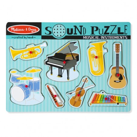 Puzzle Muzyczne Instrumenty - Melissa & Doug