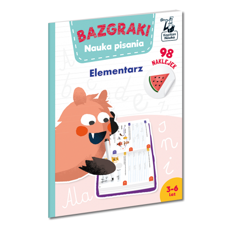 Bazgraki. Nauka pisania. Elementarz 3-6 lat