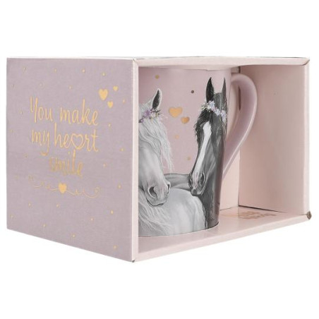 Kubek w konie porcelanowy Mug Miss Melody