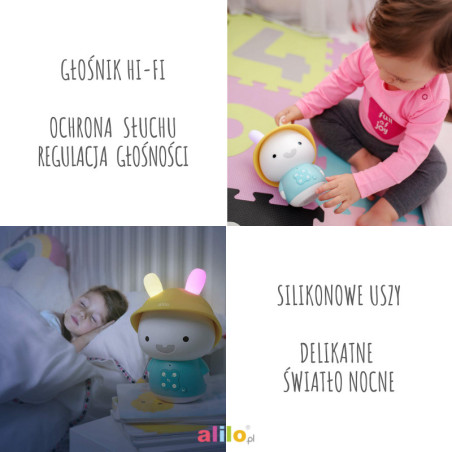 Alilo głośnik Króliczek Baby Bunny G9S+ niebieski