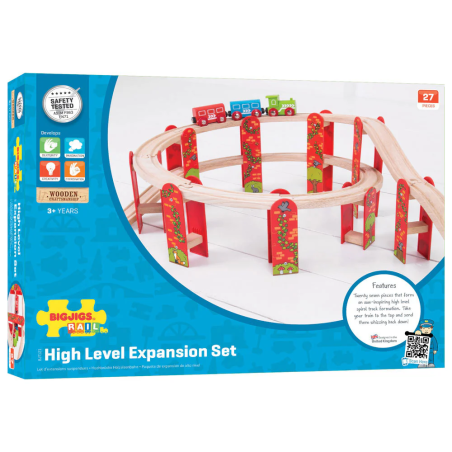 Rollercoaster tory drewniane High Level Bigjigs Rail