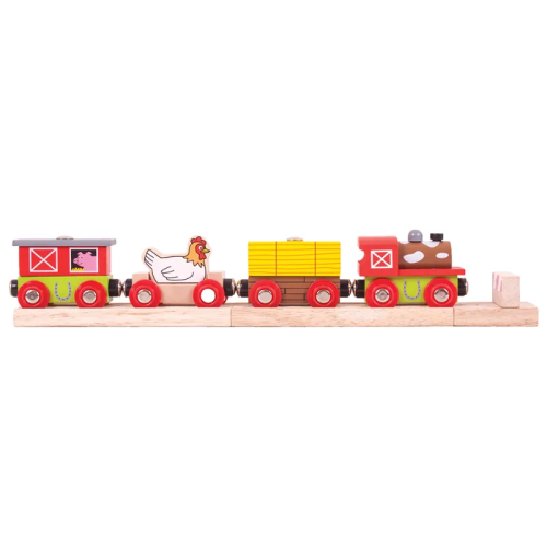 Pociąg farmerski Bigjigs Rail