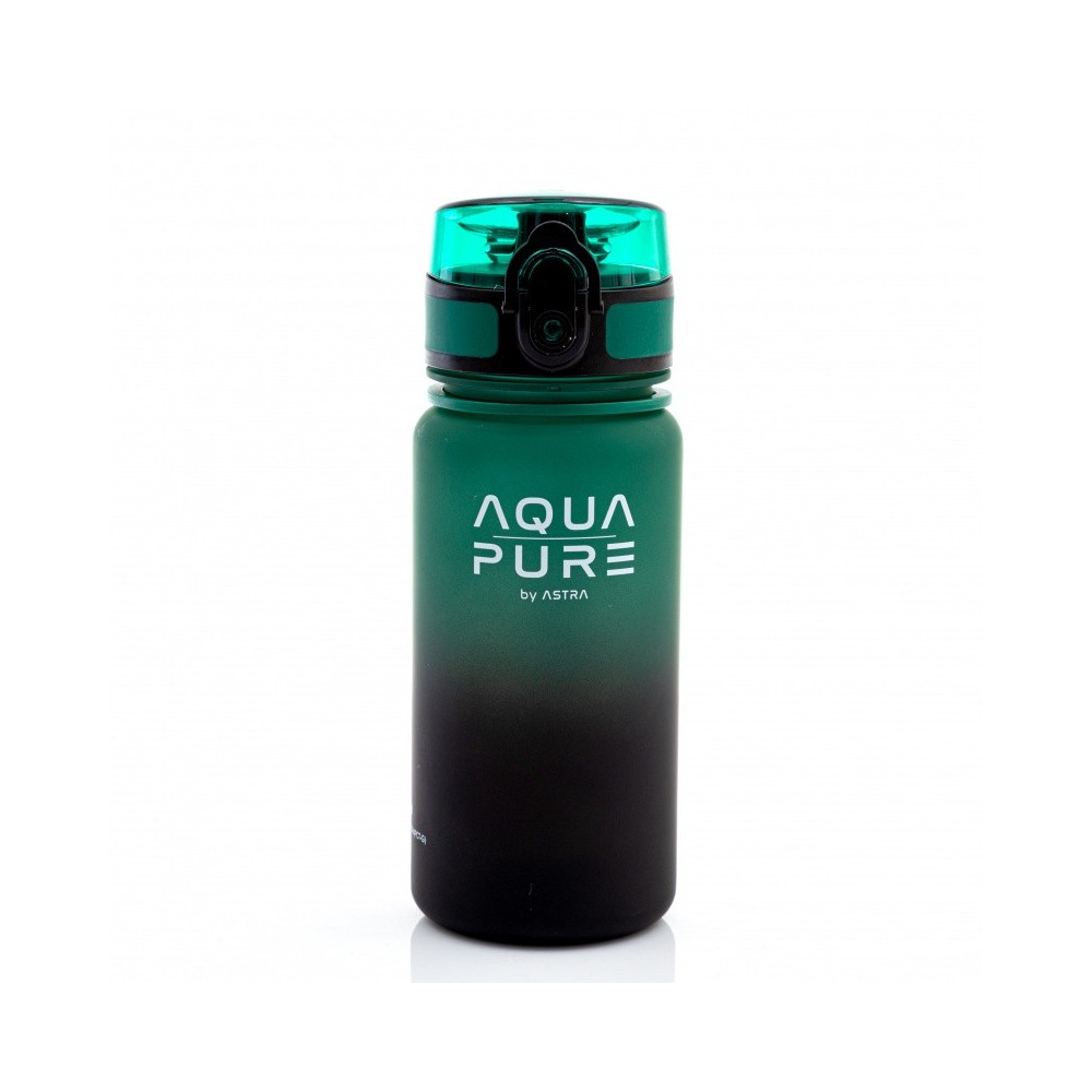 Bidon dziecięcym z miarką 400 ml Aqua Pure green by Astra