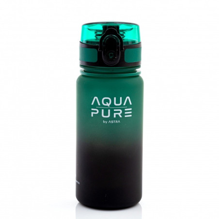 Bidon dziecięcym z miarką 400 ml Aqua Pure green by Astra