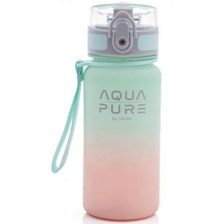 Bidon dziecięcym z uchwytem 400 ml miętowy Aqua Pure by Astra