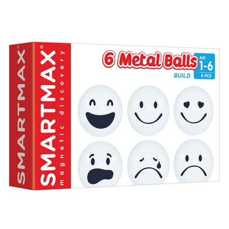 Smart Max kule z emocjami 6 neutral balls