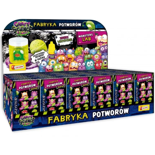 Fabryka potworków - embriony crazy science Lisciani 1 szt.