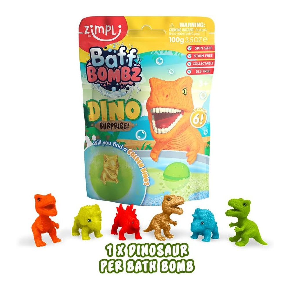 Kula do kąpieli dla dzieci Baff Bombz Dino Surprise Zimpli Kids