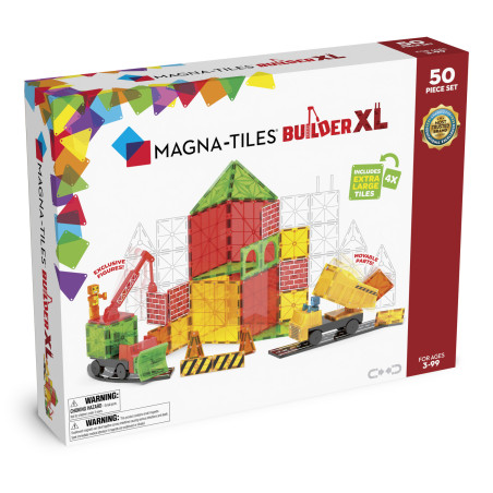 Klocki Magnetyczne Builder XL plac budowy MAGNA-TILES