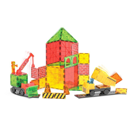 Klocki Magnetyczne Builder XL plac budowy MAGNA-TILES