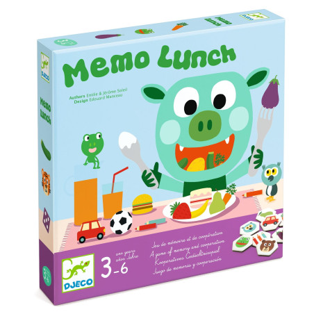 Gra pamięciowa Memo Lunch Djeco