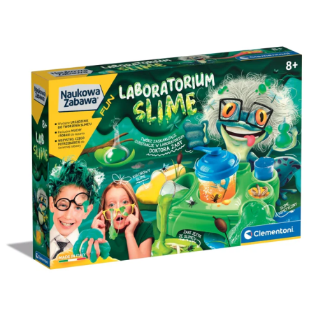 Laboratorium Slime eksperymenty dla dzieci Clementoni