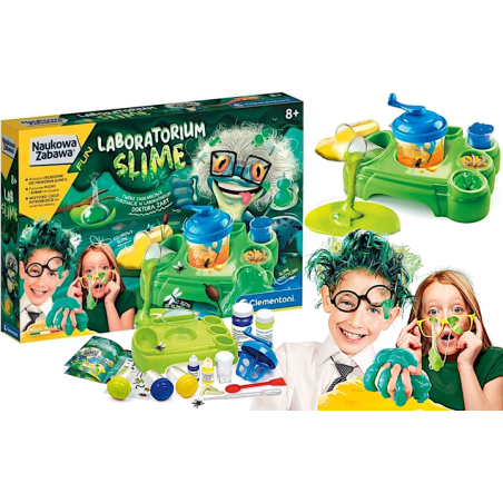 Laboratorium Slime eksperymenty dla dzieci Clementoni