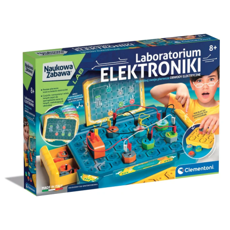 Laboratorium elektroniki obwody elektryczne Clementoni