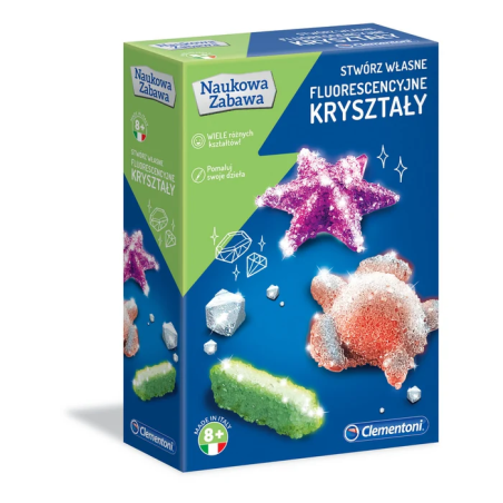 Fluorescencyjne kryształy laboratorium Clementoni