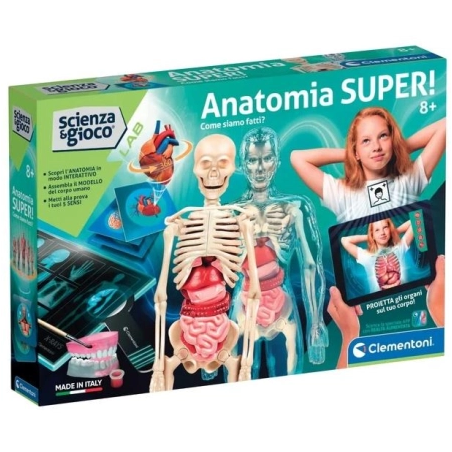 Super Anatomia laboratorium naukowe Clementoni